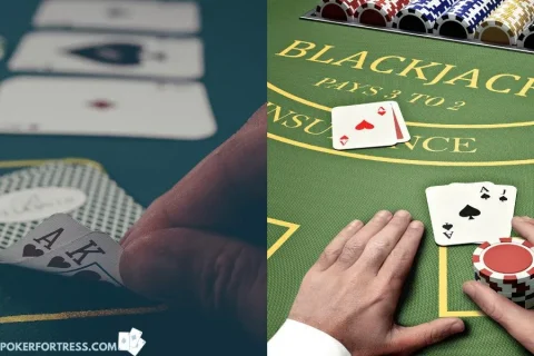 odds to win at blackjack are better than at poker, but only shortterm.