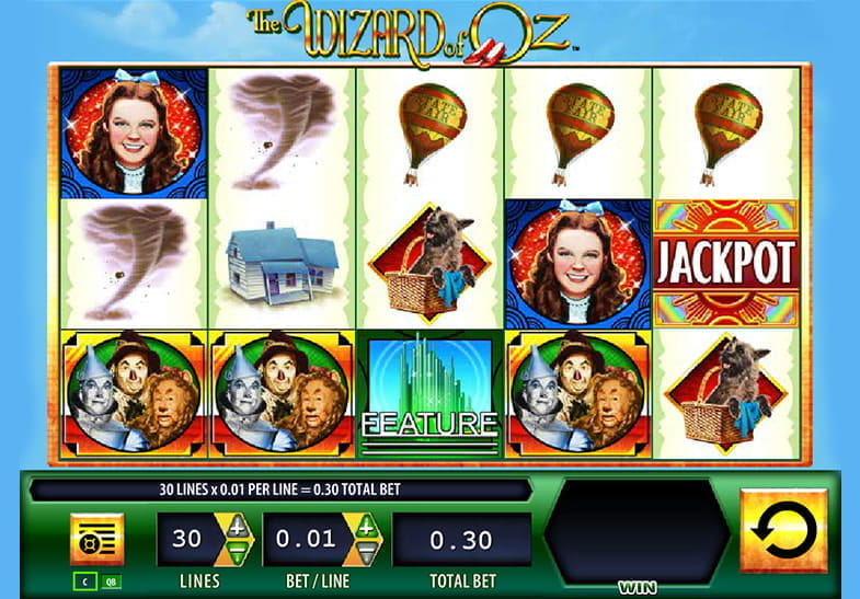Play Wizard of Oz Slot for Free